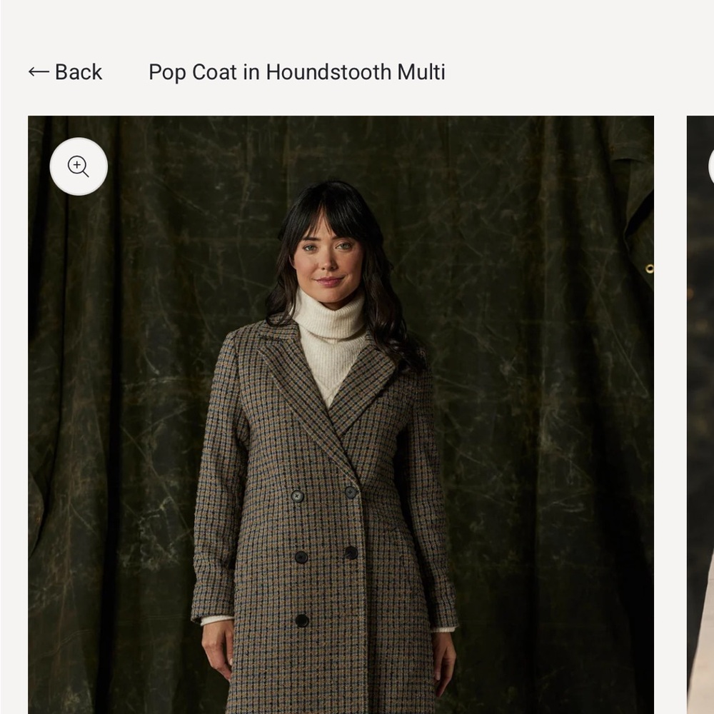 The Normal Brand Pop Houndstooth Multi Coat